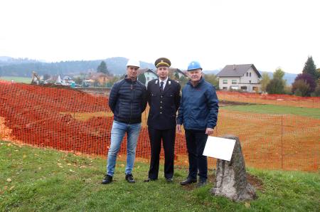 TEMELJNI KAMEN DOMA ZAŠČITE IN REŠEVANJA Z MEDGENERACIJSKIM CENTROM RAKEK 31 FOTO LJUBO VUKELIČ